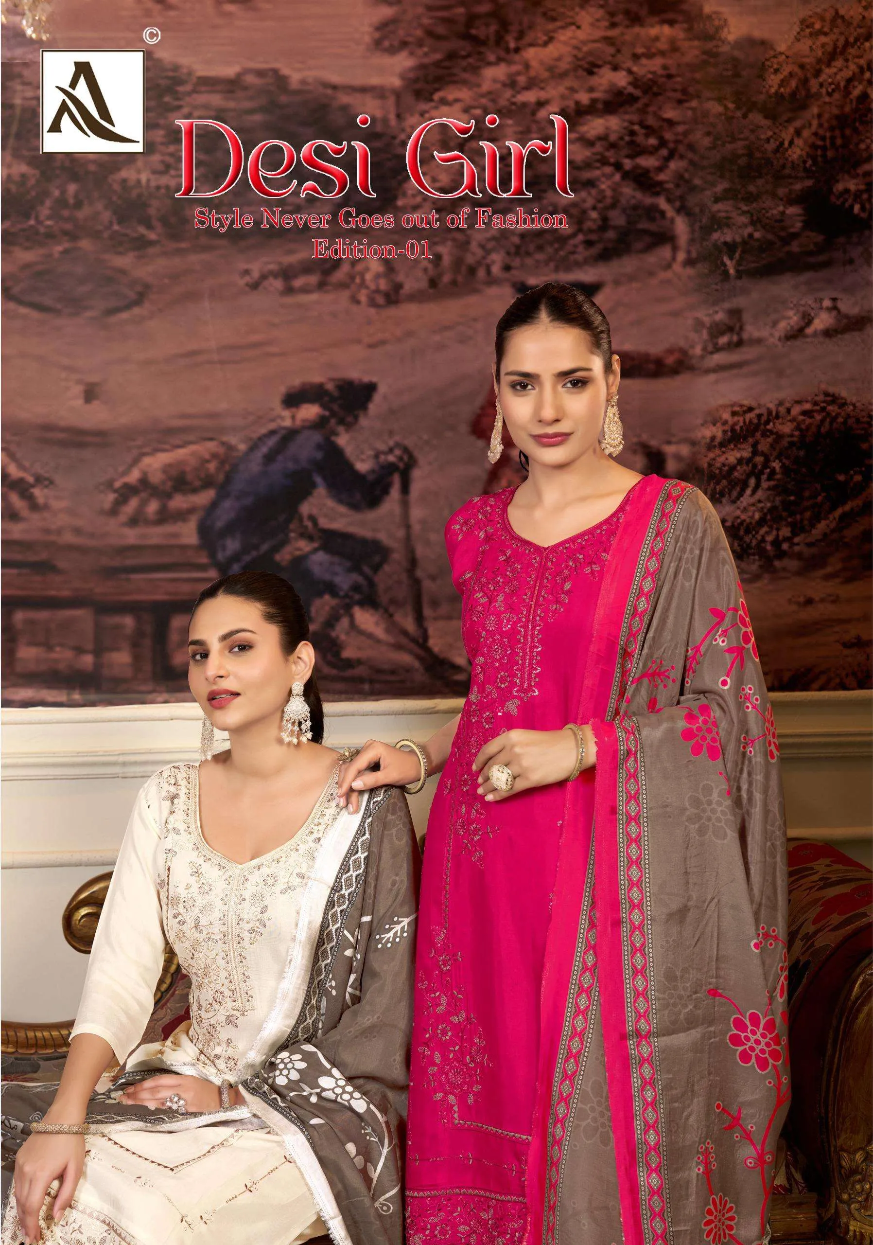 Alok Suits Desi Girl