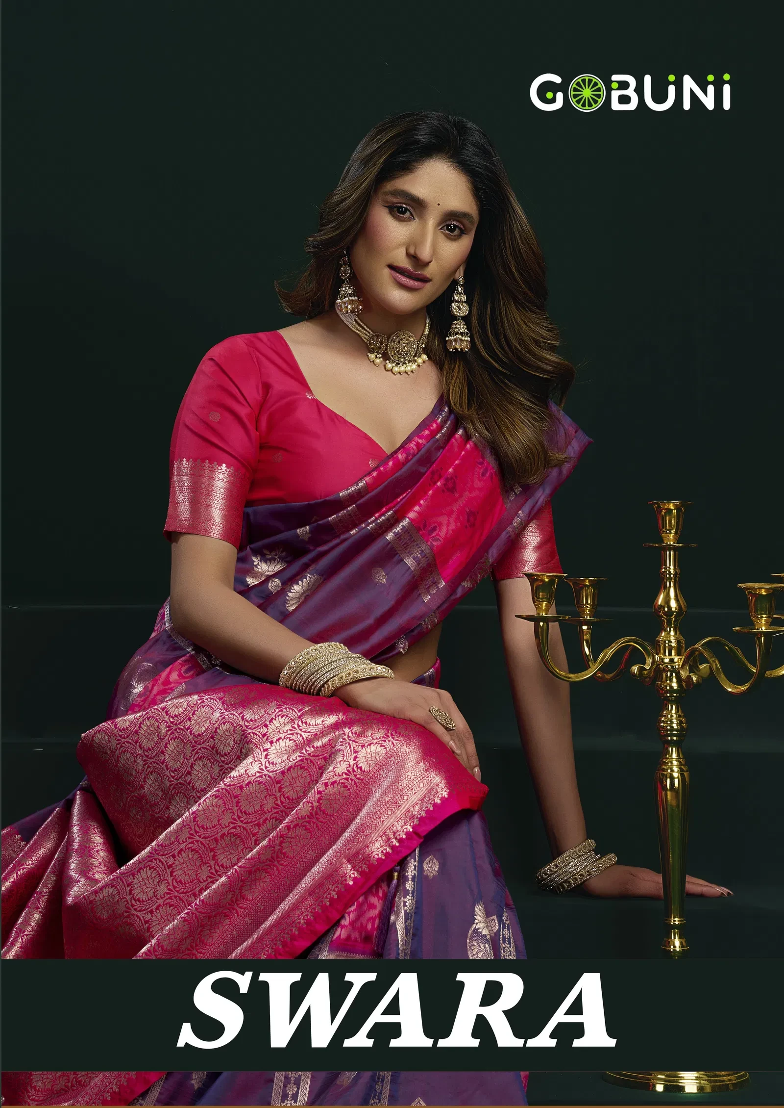 Gobuni Swara Silk Traditional Wear Saree Collection