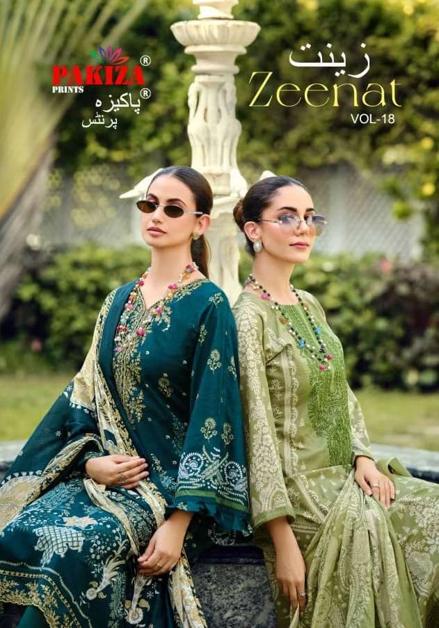 Pakiza Prints Zeenat Vol 18
