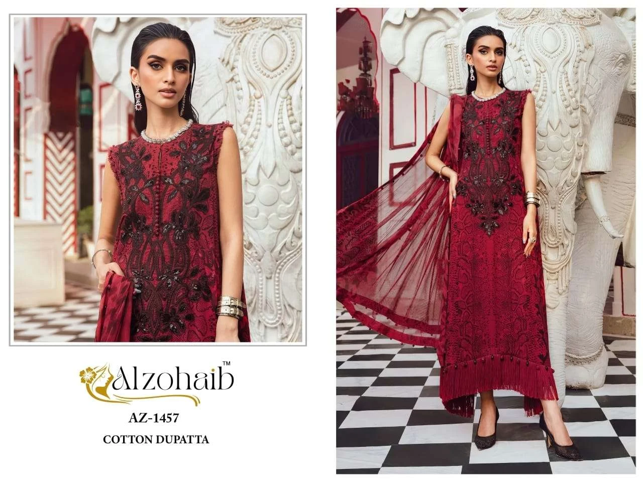Al Zohaib Cotton / Chiffon Dupatta Collection