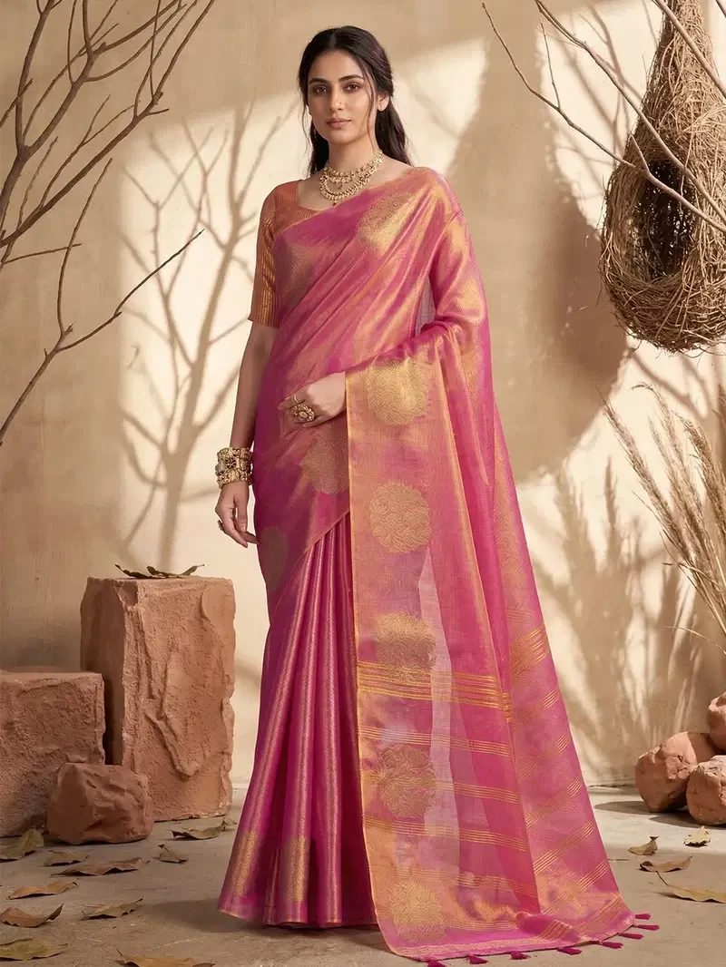 Ast Suvarna Soft Tissue Silk Party Wear Saree Collection