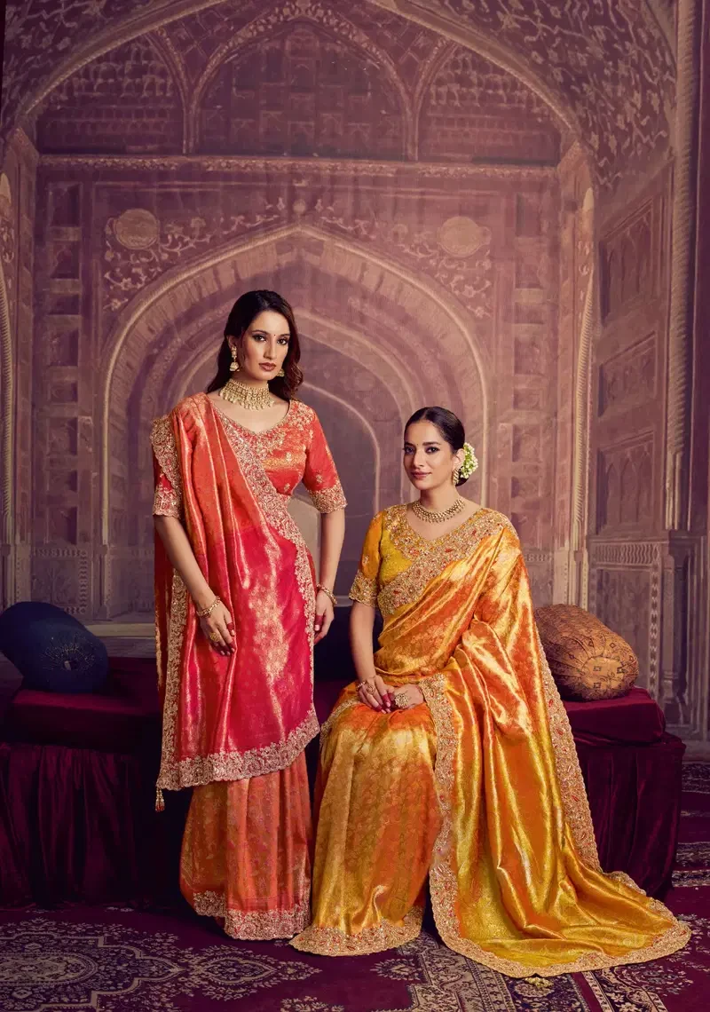 Mahotsav Mohmanthan 26100 Aaradhya Kanjivaram Pure Zari Silk Saree Collection