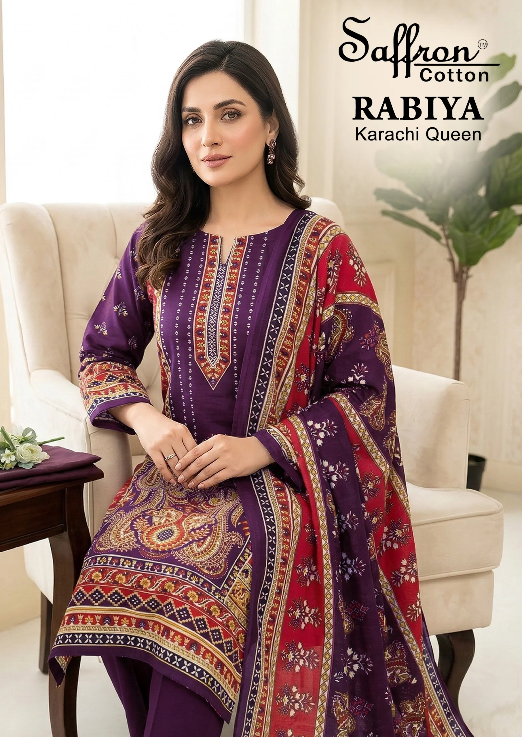 Saffron Rabiya Karachi Queen