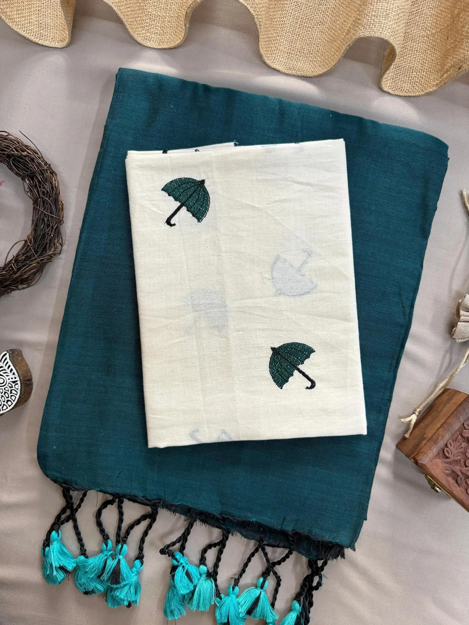 Sccf Boom X Khadi Cotton Fancy Saree Collection