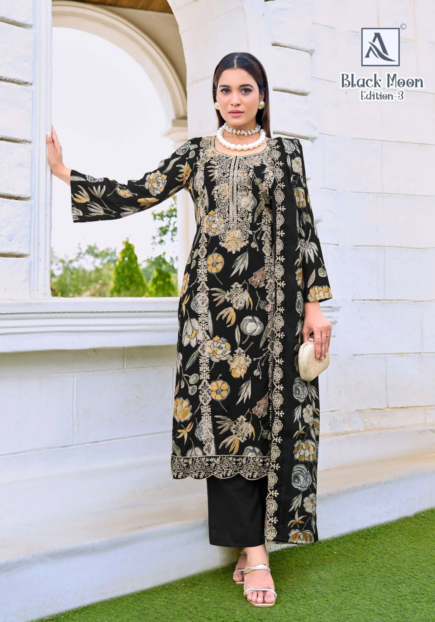 Alok Suits Black Moon Vol 3