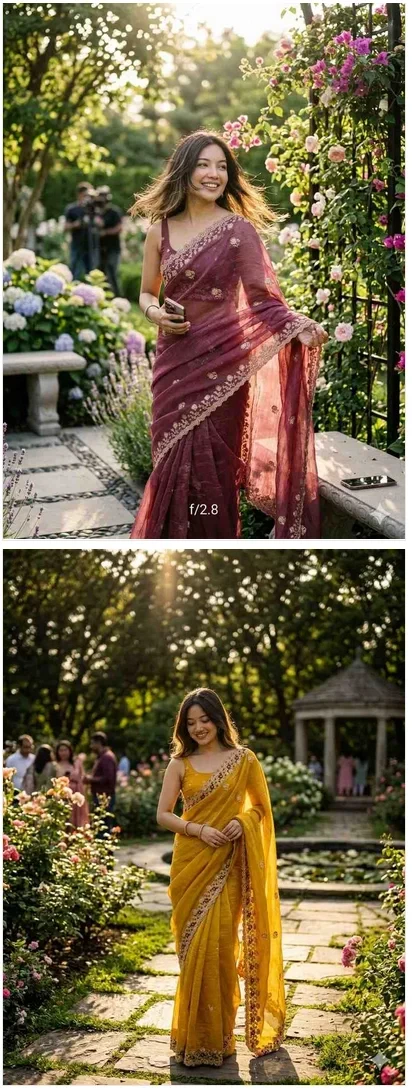 Ds 762 Crunchy Sequence Worked Saree Collection