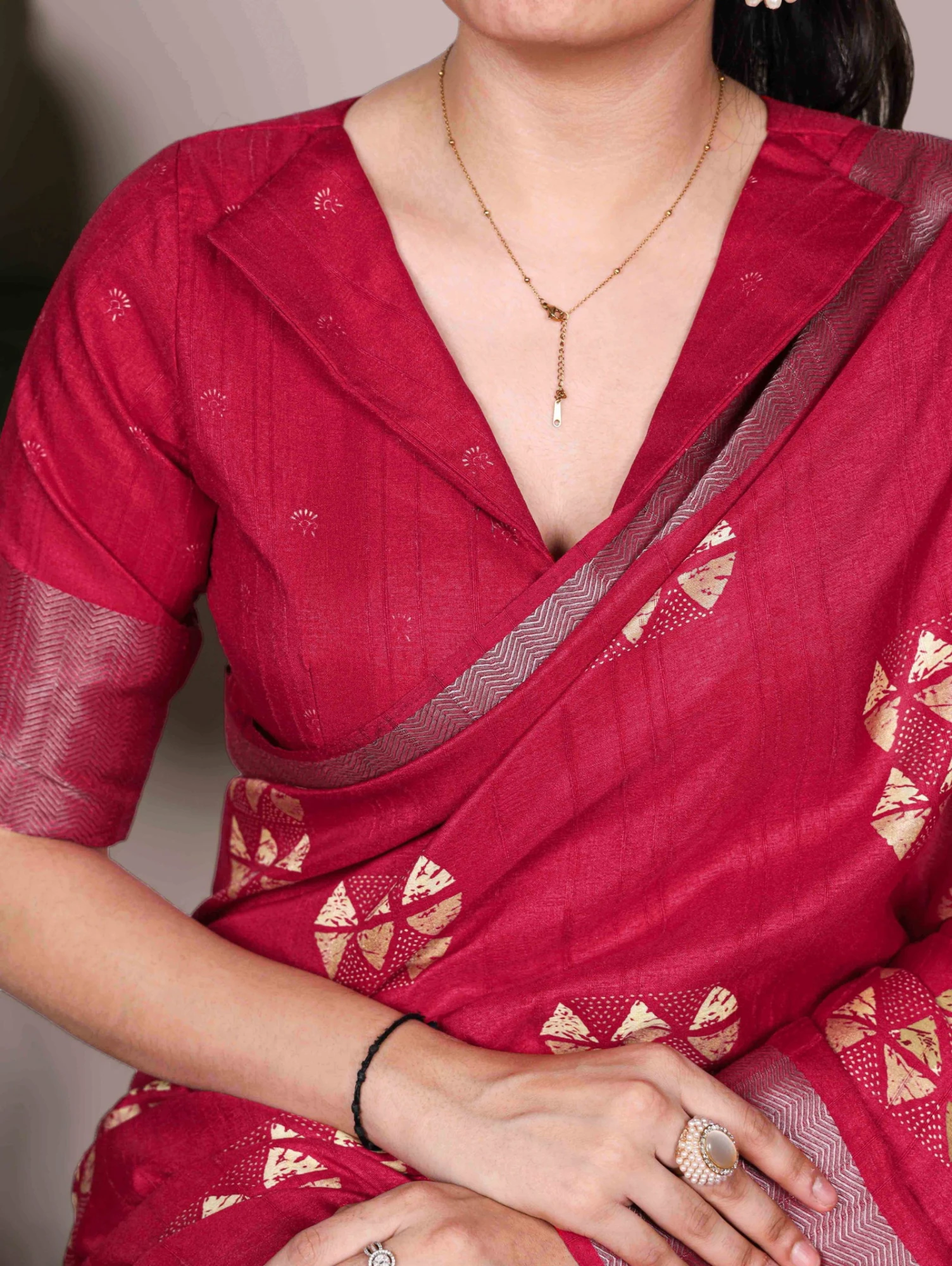 Taraa L 7212 Slub Silk Printed Saree Collection