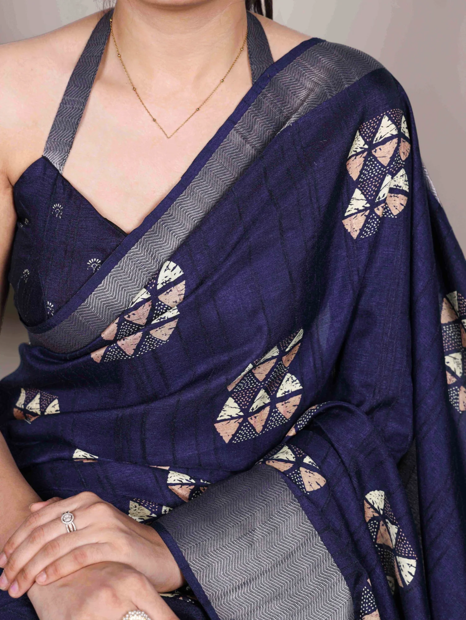 Taraa L 7212 Slub Silk Printed Saree Collection