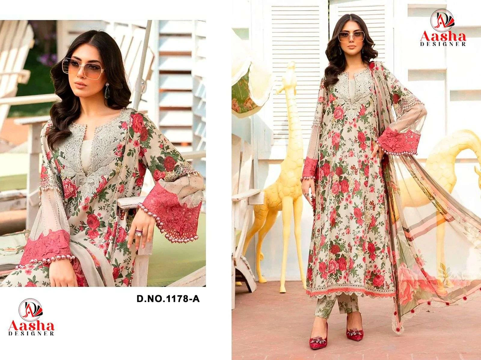 Aasha Designer Design No - 1178 Ab