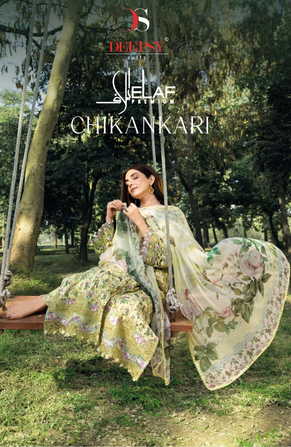 Deepsy Suits Elaf Chikankari