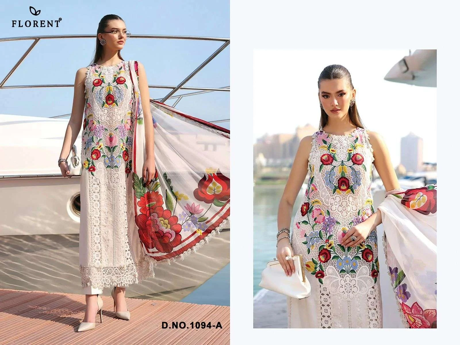 Deepsy Suits Maria B Premium Embroidered Vol 3 Hit Design 1092 1094