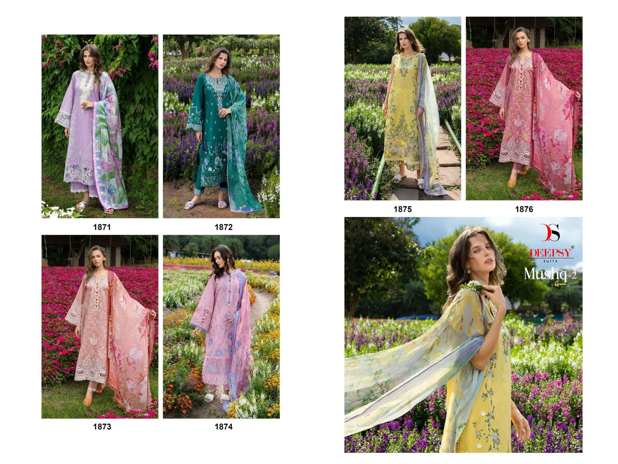 Deepsy Suits Mushq Lawn Collection Vol 2