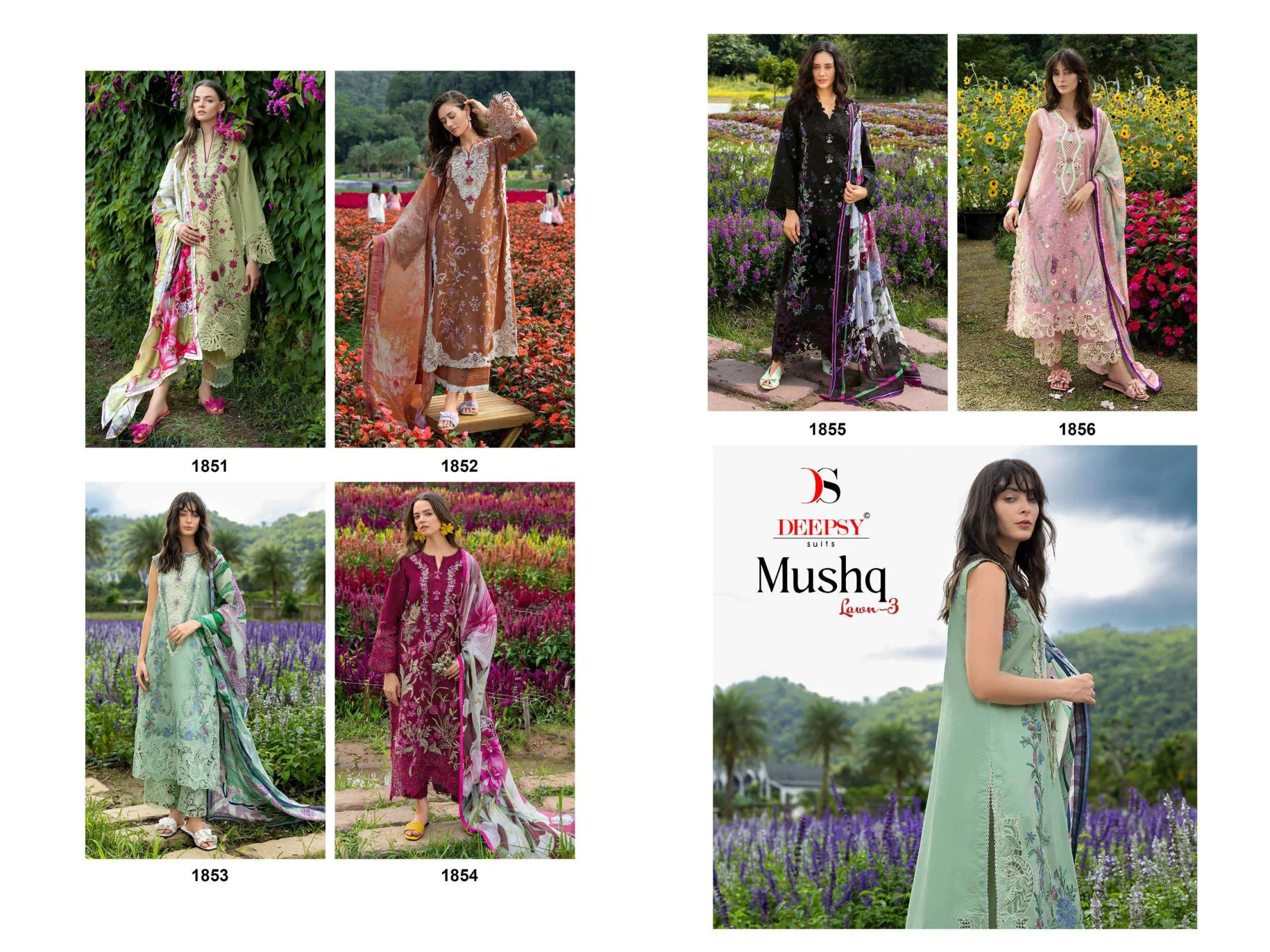 Deepsy Suits Mushq Lawn Collection Vol 3