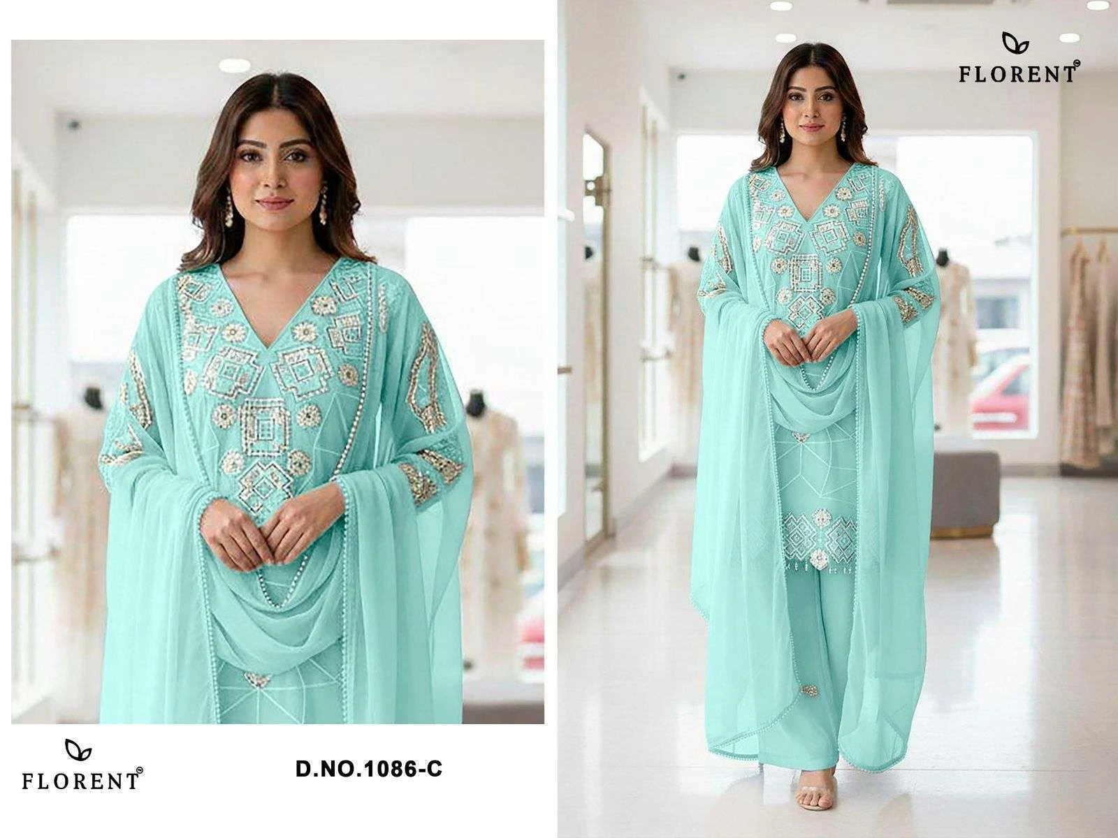 Florent 1086 Suits Pakistani Readymade Wholesale Collection