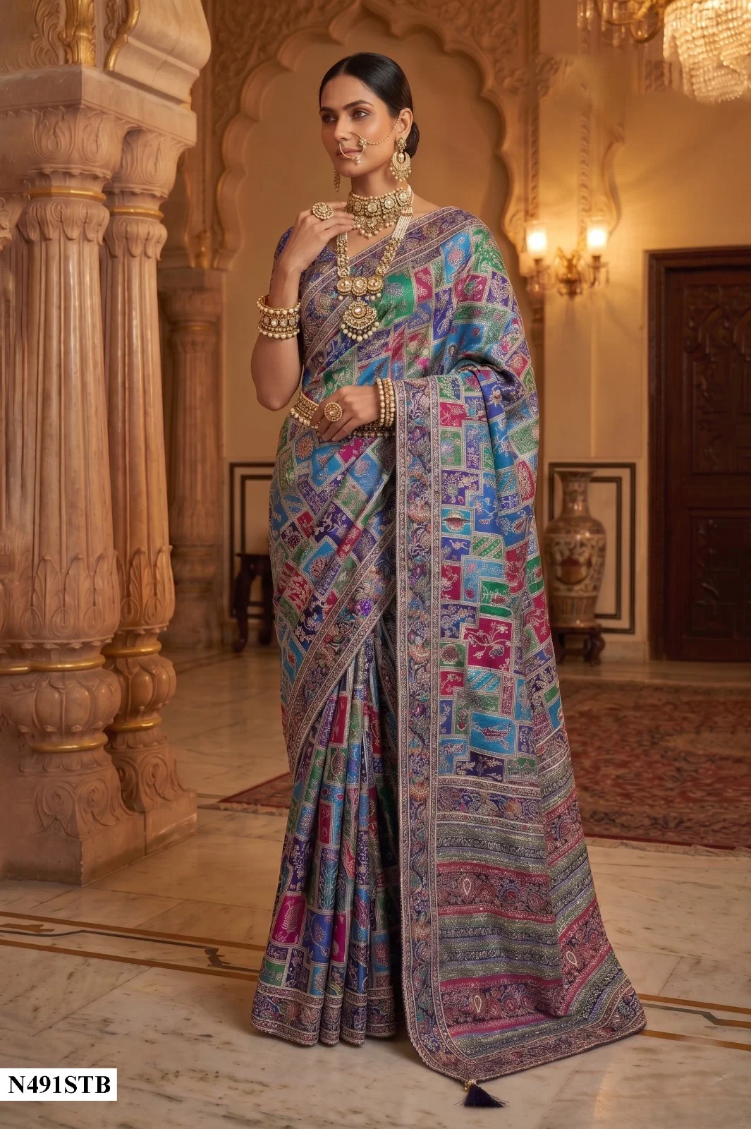 Mahotsav Nimaya Rajwadi Vol 2 Crape Silk Saree Collection