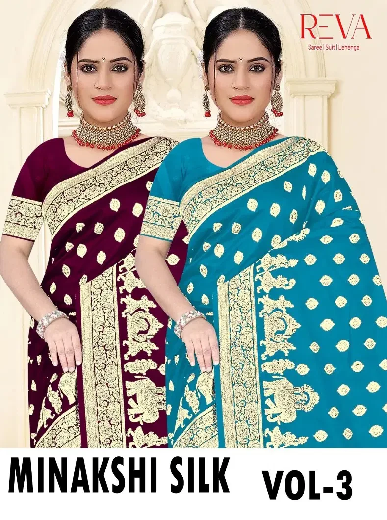 Minakshi Silk Vol 3 Pure Banarasi Silk Saree Collection