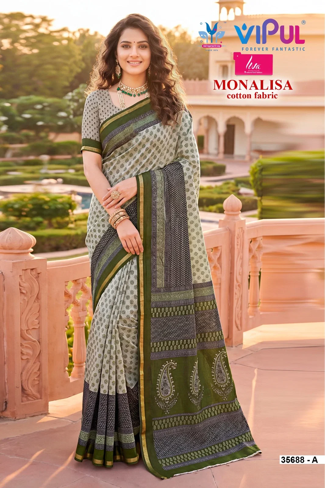 Monalisa Saree Mal Cotton Wholesale Collection