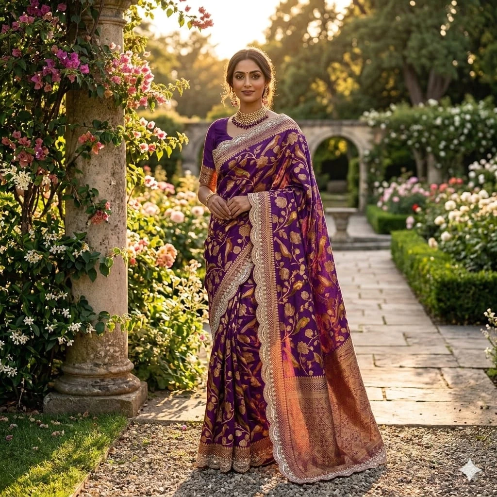 Ds 855 Banarasi Khadi Silk Designer Saree Collection