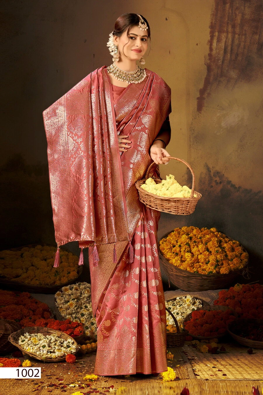 Saroj Durga Silk Vol 6 Soft Silk Wedding Wear Saree Collection