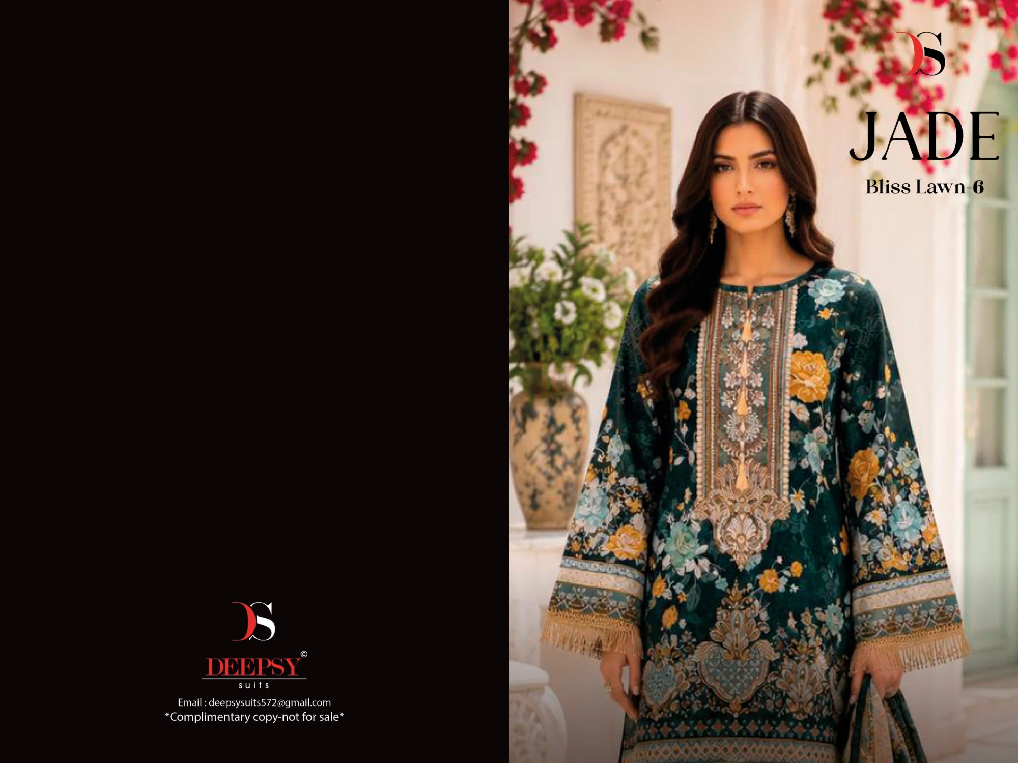 Deepsy Suits Jade Bliss Lawn 6