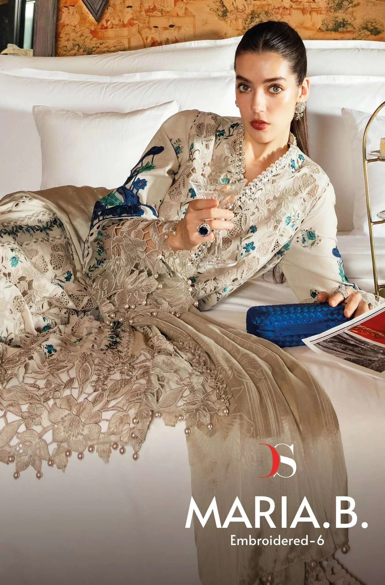 Deepsy Suits Maria B Premium Embroidered Vol 6