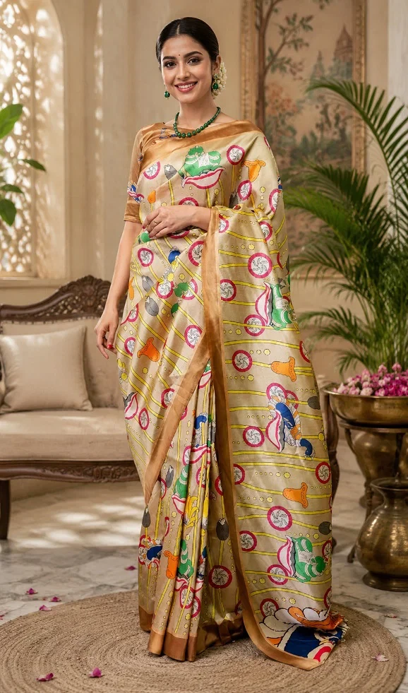 Meera 353 Chanderi Cotton Digital Printed Ready to Wear Collection