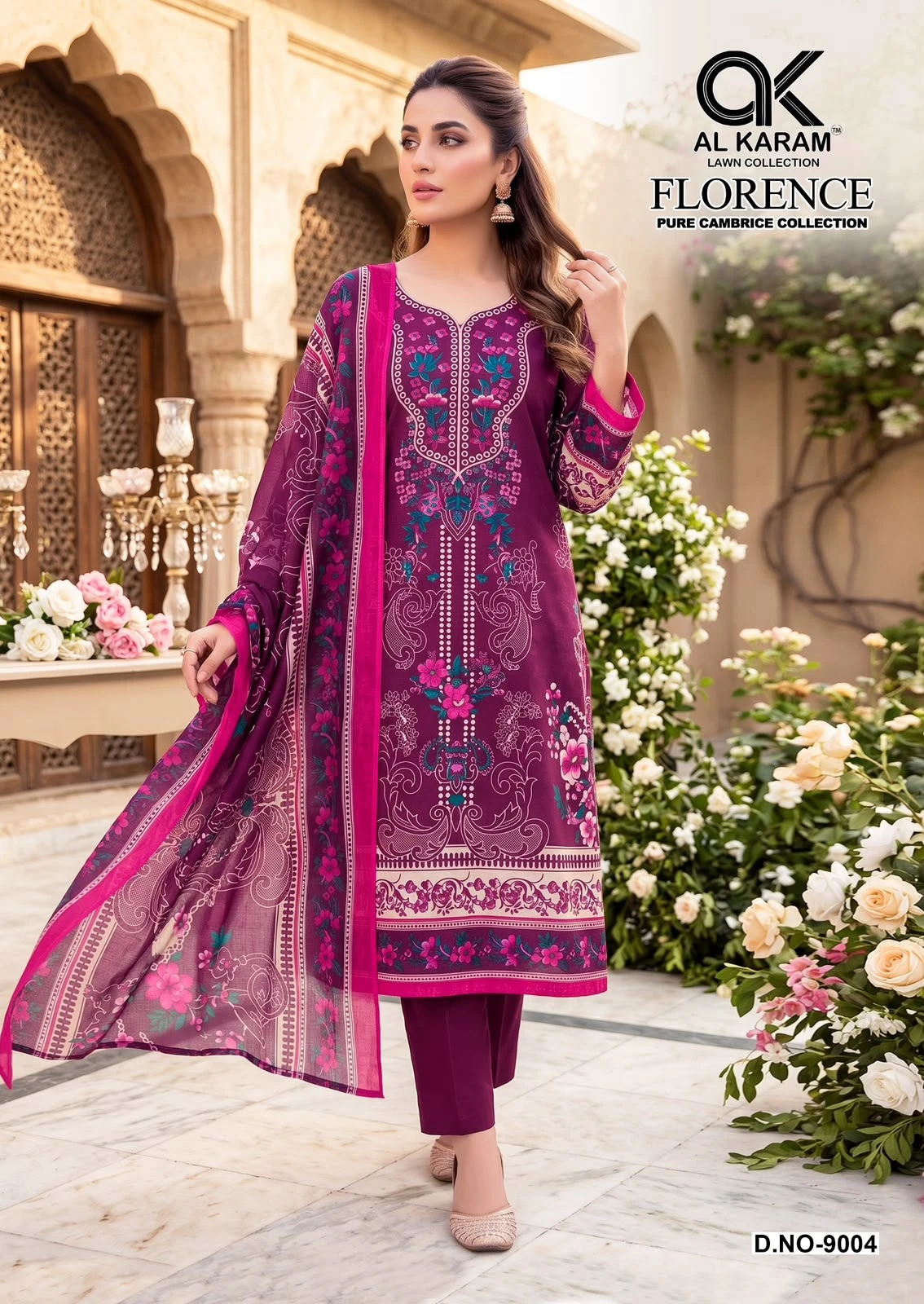 Al Karam Florence Vol 9 - Readymade Dress