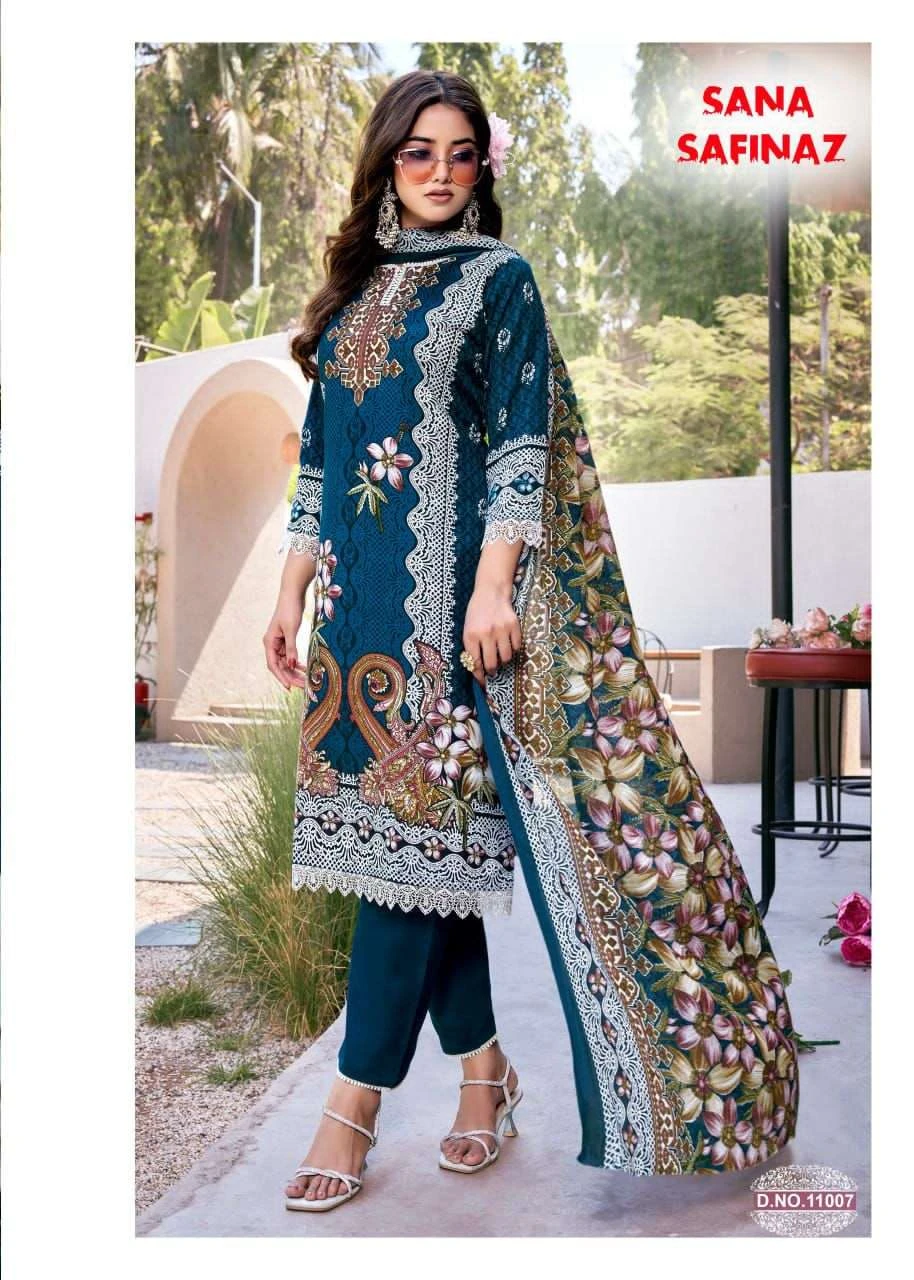 Ganesha Sana Safina Vol 11 - Readymade Dress