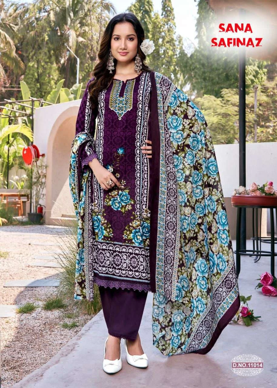 Ganesha Sana Safina Vol 11 - Readymade Dress