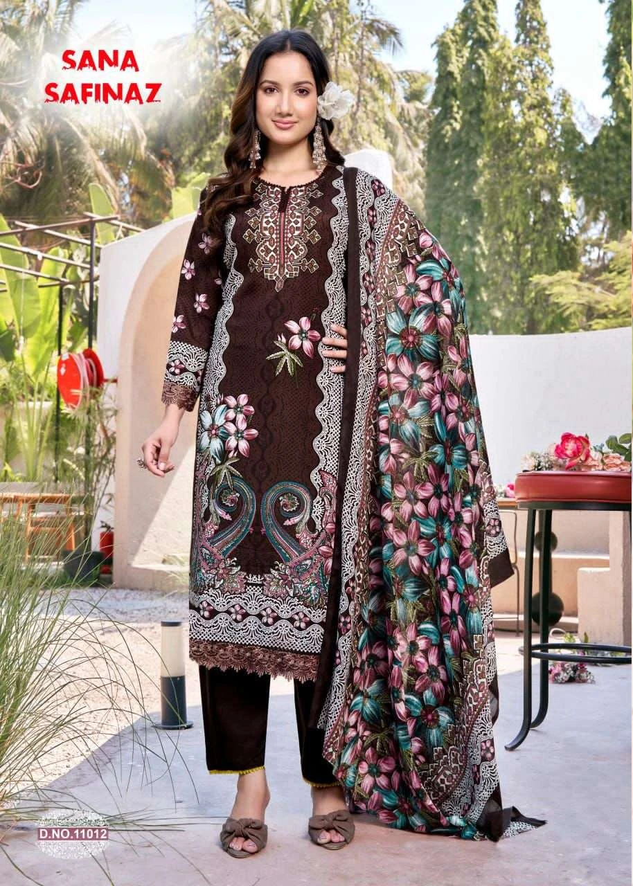 Ganesha Sana Safina Vol 11 - Readymade Dress