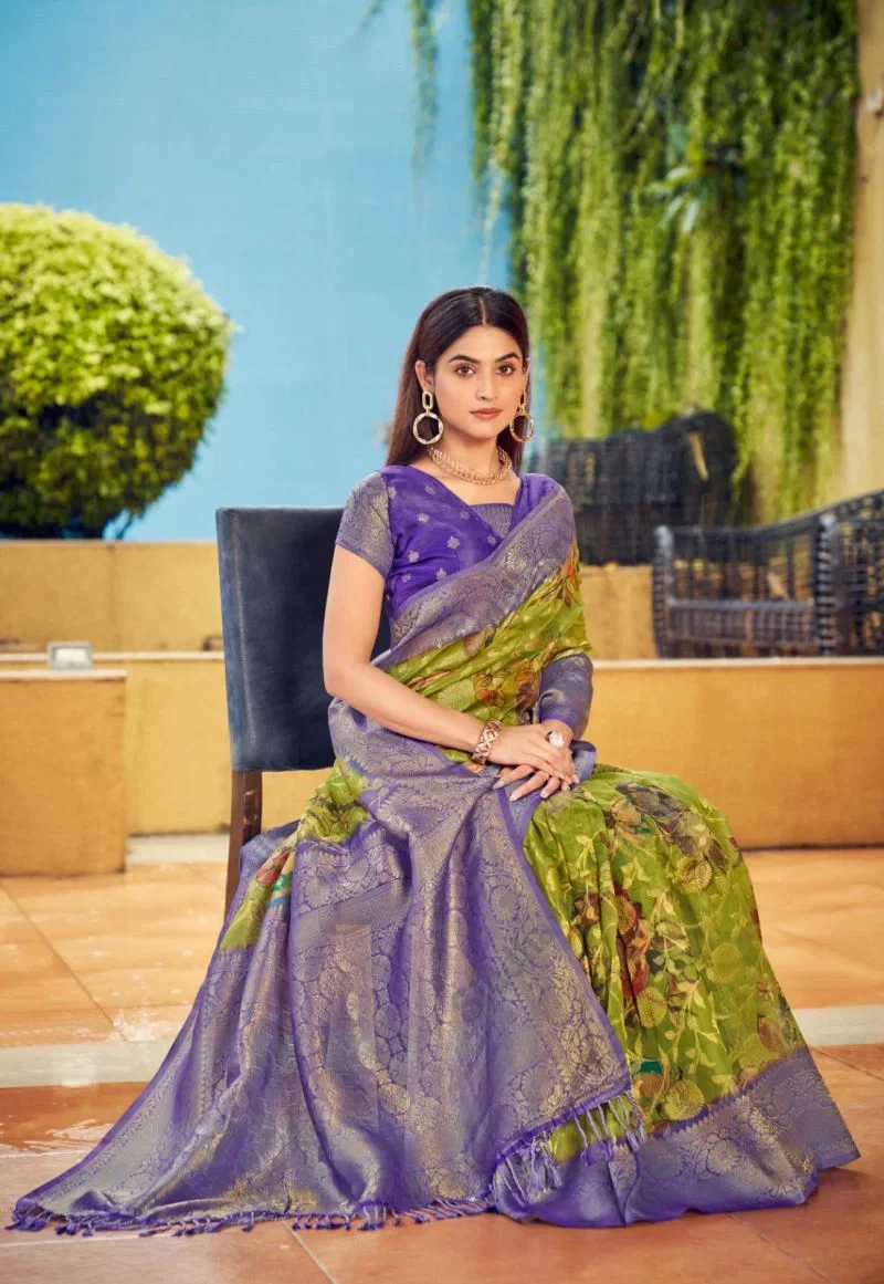 Kanta Pallu Soft Kanta Banarasi Silk Saree Collection