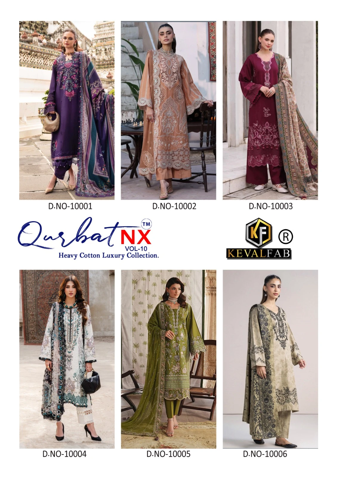 Keval Qurbat Nx Vol 10 - Readymade Dress