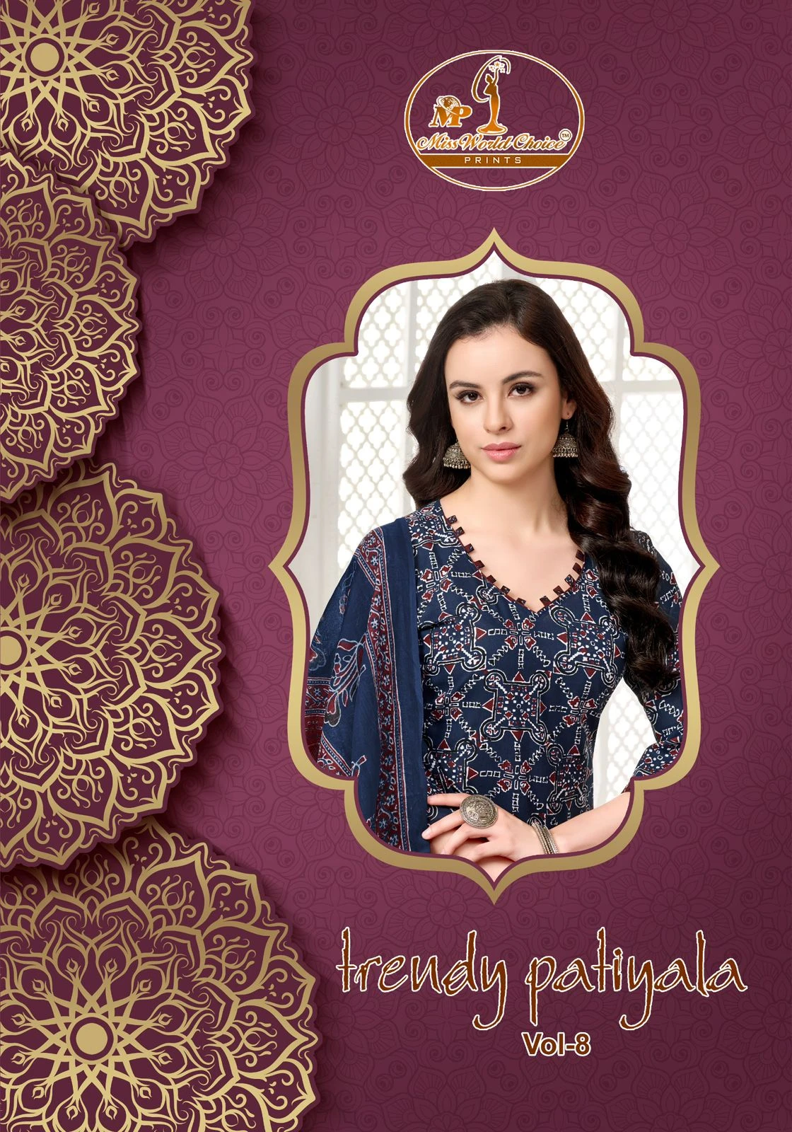 Miss World Trendy Patiyala Vol 8 - Readymade Dress