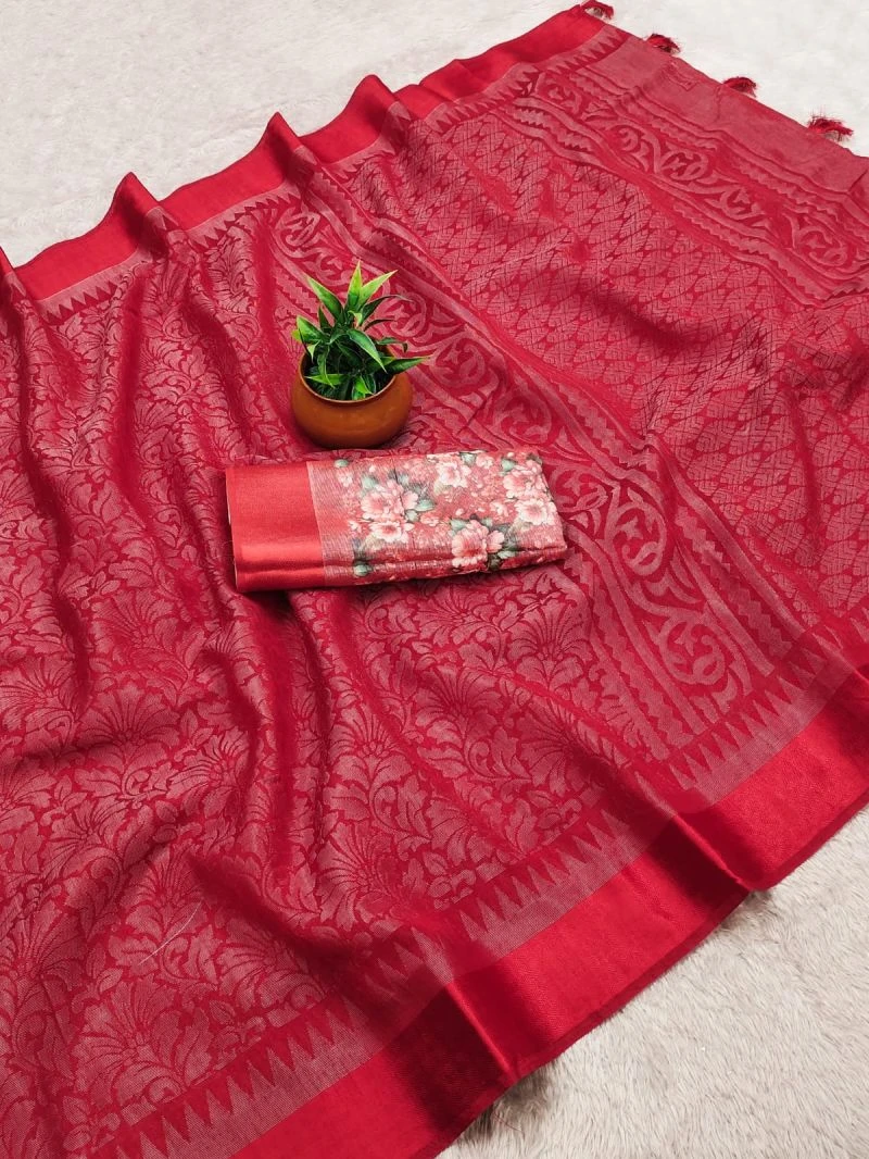 Niharika Designer Cotton Silk Satin Zari Border Saree Collection