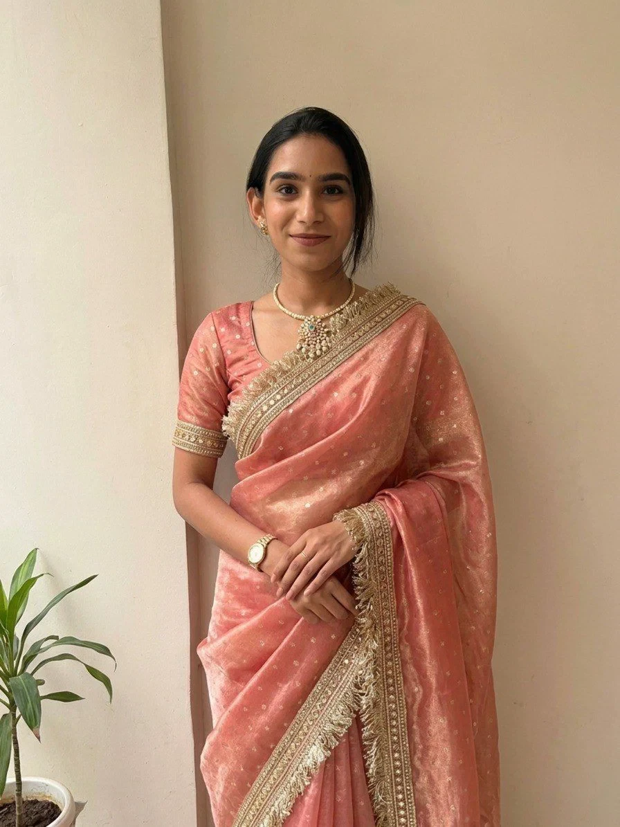 Aab Ziva Soft Silk Butti Work Festival Wear Saree Collection