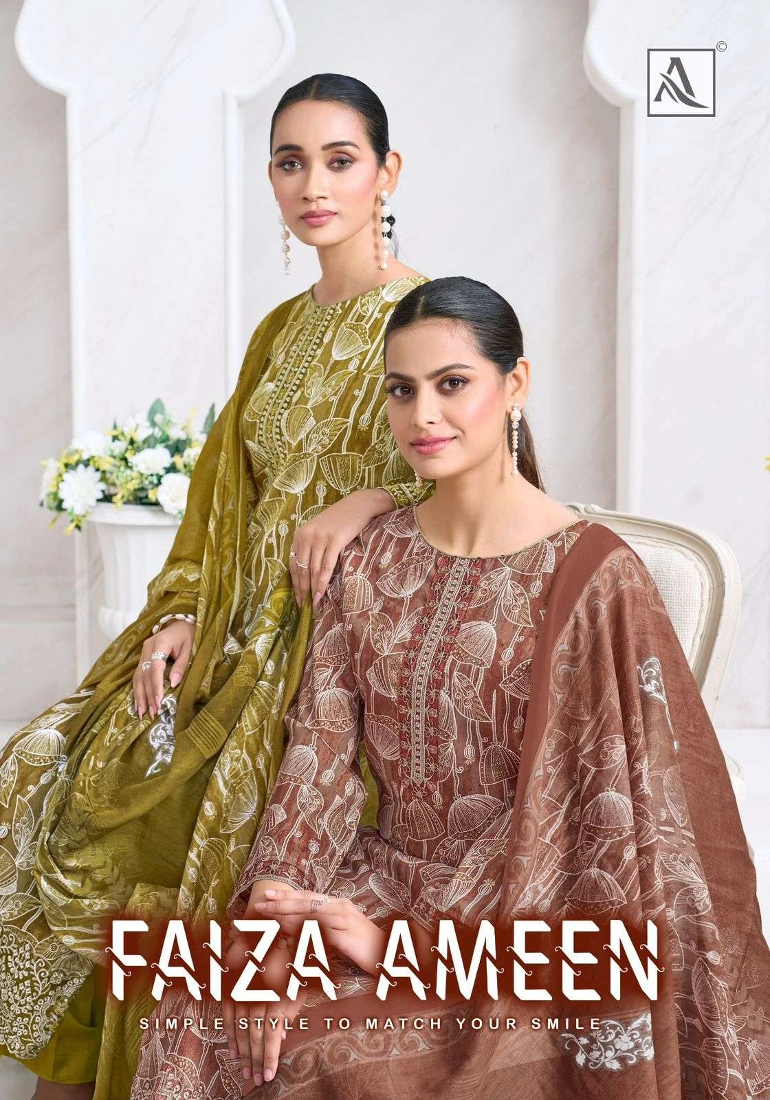 Alok Suits Faiza Ameen