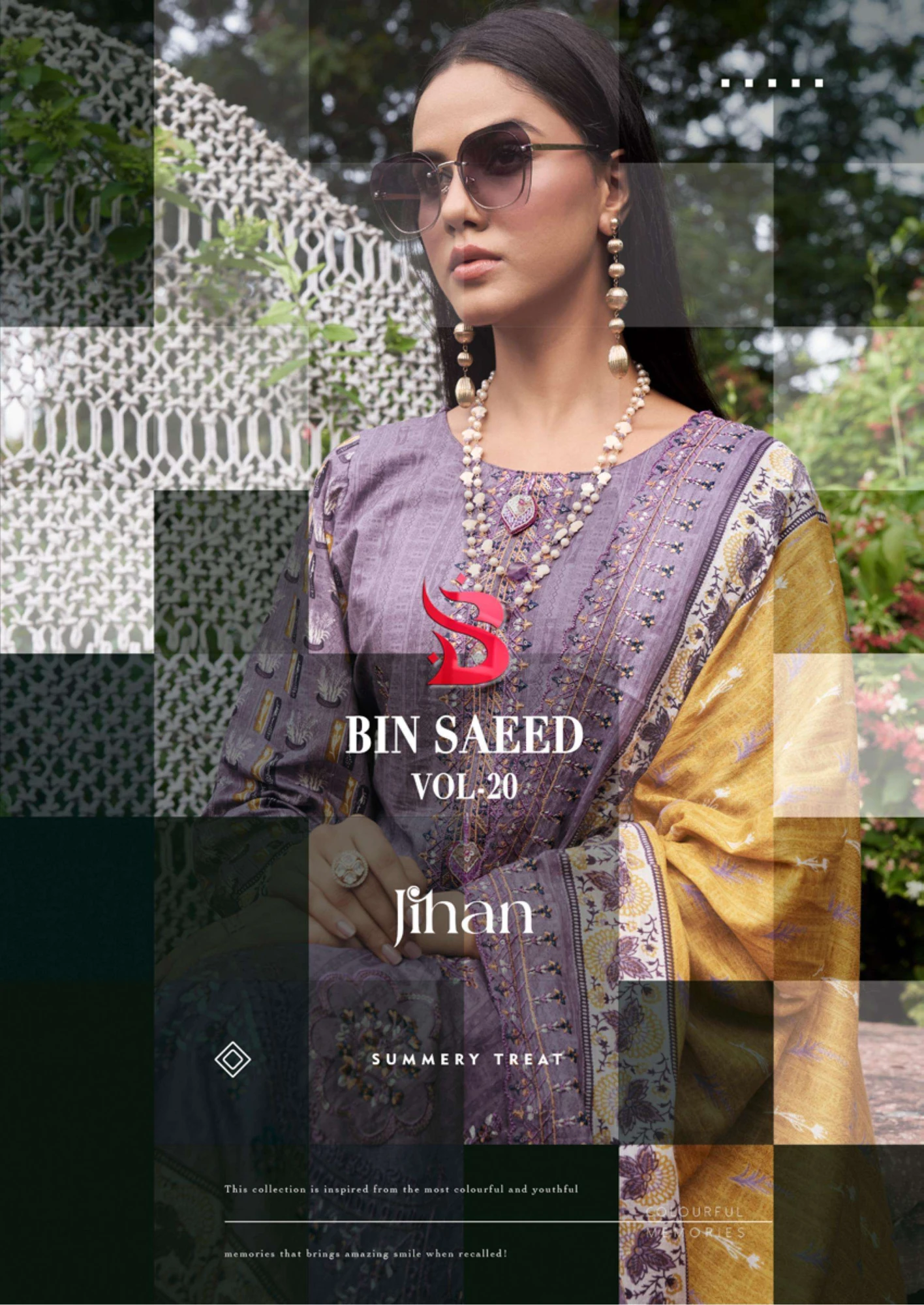 Jihan Bin Saeed Lawn Collection Vol 20